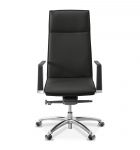 Кресло Соло кожа черная