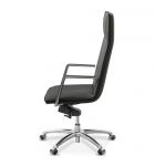 Кресло Соло кожа черная