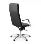 Кресло Соло кожа черная