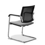 Стул Домино X спинка-сетка черная B01/черная TW01