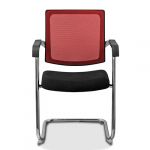 Стул Домино X спинка-сетка черная B01/черная TW01