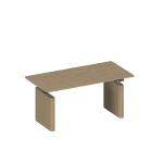 Стол руководителя на электроприводе, без экрана дуб грейдж