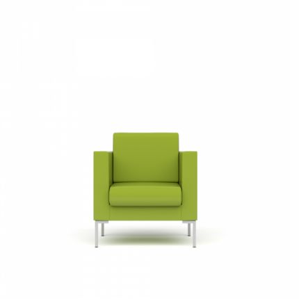 Кресло экокожа премиум / светло-бежевая CN1112