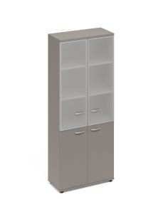 A4 шкаф со стеклянными дверьми в алюминиевой рамке а4 9380 мп