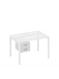 A4 тумба подвесная 2-ящичная (для стола 80) а4 219 бп