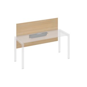 A4 экран настольный фронтальный большой для стола 160 с кабель-каналом а4 а 838 нд