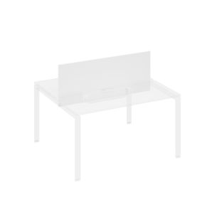 A4 экран настольный фронтальный для стола 140 с двумя кабель-каналами а4 б 847 бп