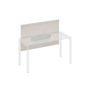 A4 экран настольный фронтальный большой для стола 140 с кабель-каналом а4 с 837 дш