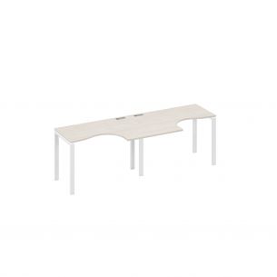 Рабочая станция uno (2х120) столы классика эргономичные а4 б1 031-2 дш