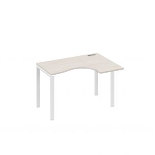 Стол правый классика на металлокаркасе uno эргономичный а4 б1 032 дш