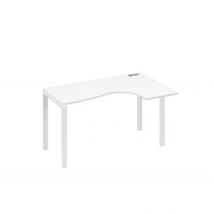 Стол правый классика эргономичный на металлокаркасе uno а4 б1 034 бп