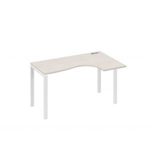 Стол правый классика эргономичный на металлокаркасе uno а4 б1 034 дш