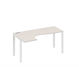 Стол эргономичный классика на металлокаркасе uno левый а4 б1 035 дш