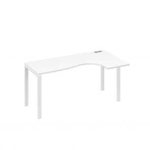 Стол эргономичный классика правый на металлокаркасе uno а4 б1 036 бп