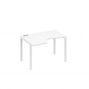 Стол левый классика эргономичный на металлокаркасе uno а4 б1 041 бп
