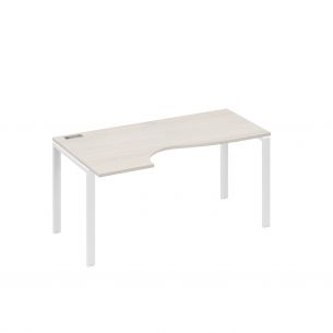 Стол эргономичный левый классика на металлокаркасе uno а4 б1 045 дш