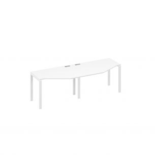 Рабочая станция на каркасе uno (2х120) столы техно а4 б1 051-2 бп