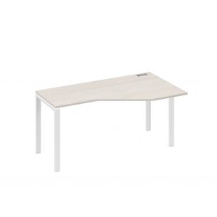 Стол техно на металлокаркасе uno эргономичный правый а4 б1 056 дш