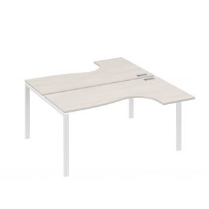 Рабочая станция uno (2х160) со столами эргономичными а4 б1 182 дш