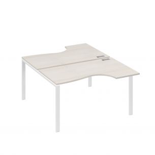 Рабочая станция (2х140) каркас uno со столами классика а4 б1 184 дш