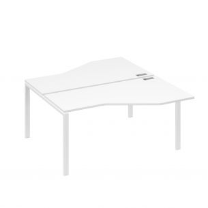 Рабочая станция со столами (2х160) техно на каркасе uno а4 б1 188 бп