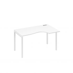 A4 стол на металлокаркасе due классика эргономичный правый а4 б2 044 бп