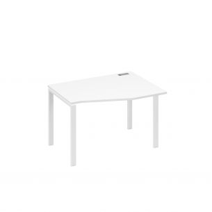 Стол правый техно эргономичный на металлокаркасе uno а4 б1 062 бп