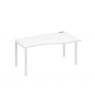 Стол правый техно на металлокаркасе uno эргономичный а4 б1 066 бп