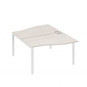 Рабочая станция каркас uno столы (2х140) техно а4 б1 190 дш