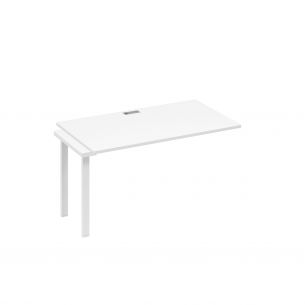 Секция стола 140 для рабочей станции с опорами uno а4 б1 024-1 бп