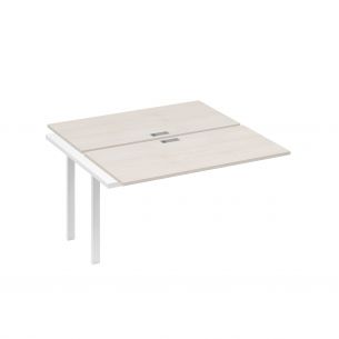 Секция (2х140) стола рабочей станции опоры uno а4 б1 174-1 дш