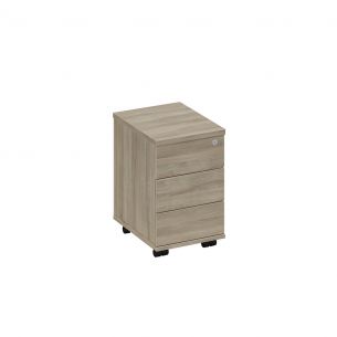 Спэйс+ | space+ тумба выкатная 3-х ящичная с центральным замком узкая а1 214 вл