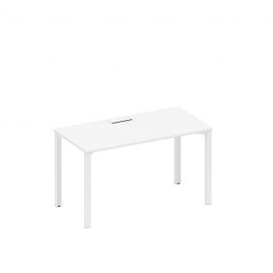 Спэйс+ | space+ стол письменный на металлокаркасе, столешница с заглушкой а1 бг 014 бп