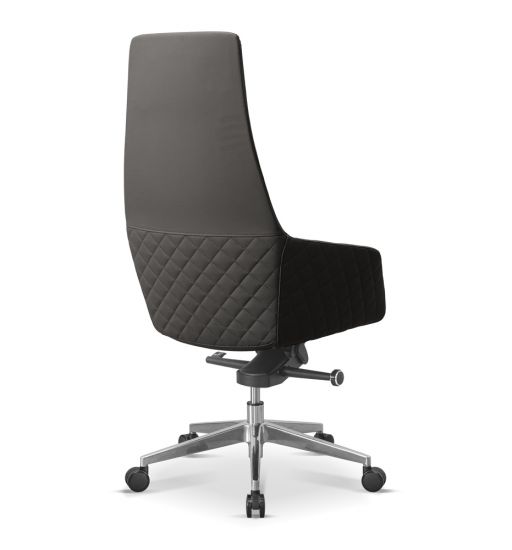 Кресло Аврора | Aurora кожа черная