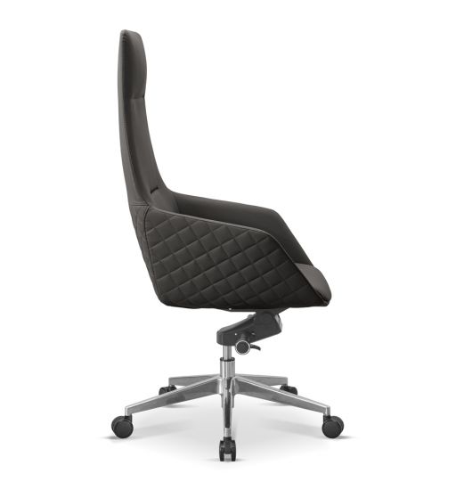 Кресло Аврора | Aurora кожа черная