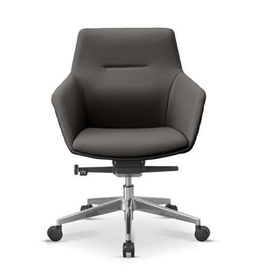 Кресло посетителя Аврора | Aurora ML X46 черная