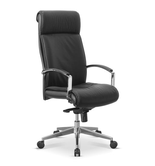 Кресло Аполло кожа черная