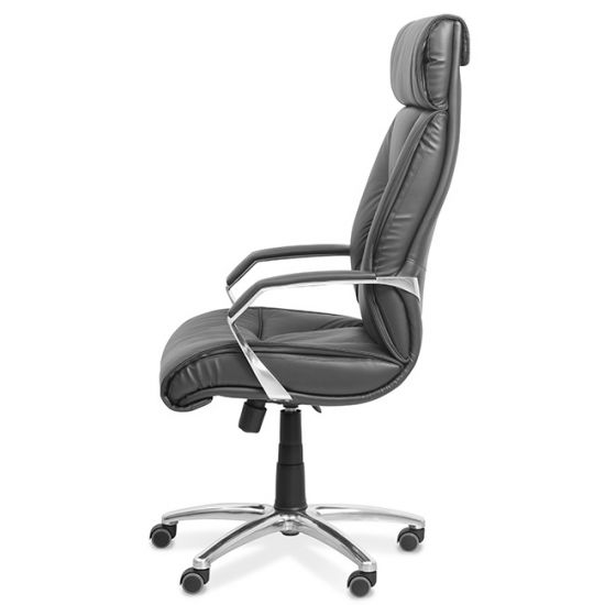 Кресло Олимп MK G кожа черная