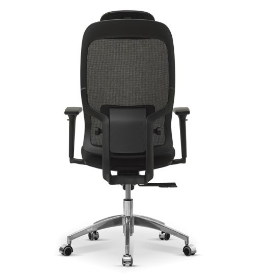 Кресло персонала Фокус | Focus 3D H черная/черная