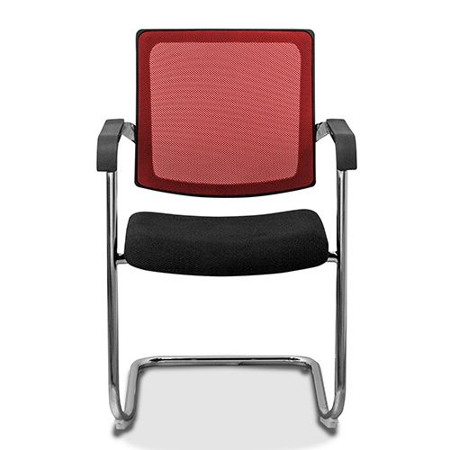 Стул Домино X спинка-сетка черная B01/черная TW01