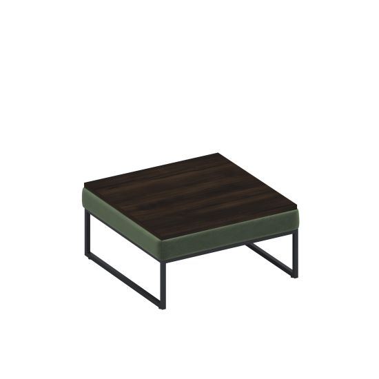 Журнальный стол, дуб ристретто зелёная VL 70