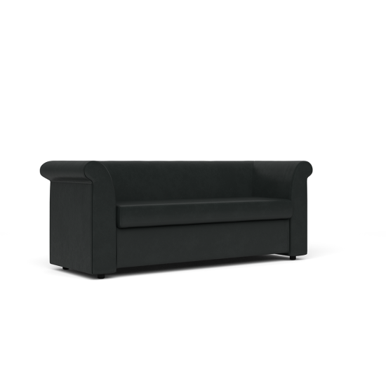 Диван-3 черная CN1114